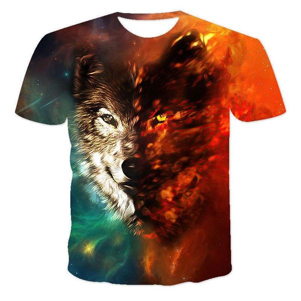 men's casual shirts 2021summer tshirt fashion jungle wolf animal d printing boys and girls short sleeve sports, White;black
men's casual shirts 2021summer tshirt fashion jungle wolf animal d printing boys and girls short sleeve sports, White;black