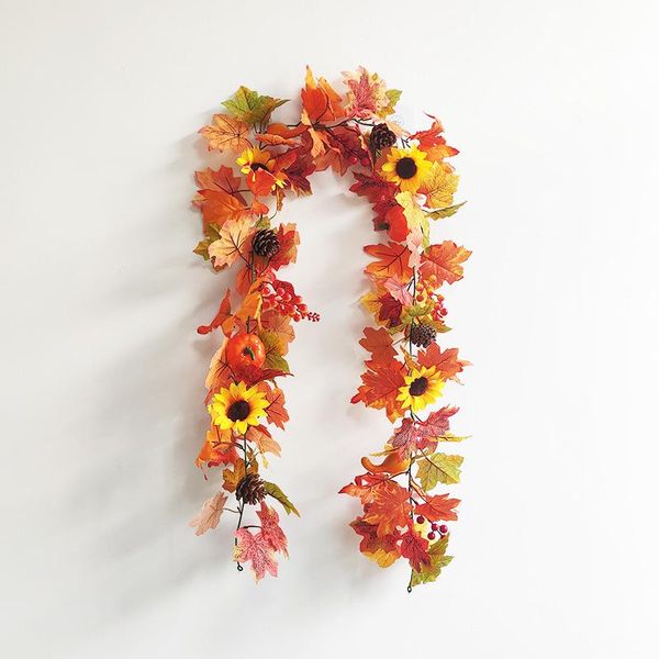 decorative flowers & wreaths 175cm/180cm artificial plastic plants rattan autumn pumpkin hanging vines thanksgiving harvest hallo
decorative flowers & wreaths 175cm/180cm artificial plastic plants rattan autumn pumpkin hanging vines thanksgiving harvest hallo
