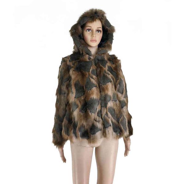 creative personalized fur coat women's stage performance clothes warm imitation 211207, Black
creative personalized fur coat women's stage performance clothes warm imitation 211207, Black