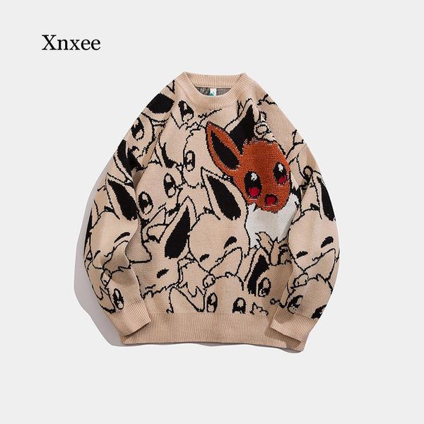 men's sweaters harajuku pullover sweater men ins hip hop fashion streetwear cartoon anime o-neck oversize casual couple women male, White;black
men's sweaters harajuku pullover sweater men ins hip hop fashion streetwear cartoon anime o-neck oversize casual couple women male, White;black