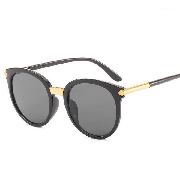 round sunglasses fashion personality sun glasses for women colorful uv400 ladies face frame eyeglasses, White;black 
round sunglasses fashion personality sun glasses for women colorful uv400 ladies face frame eyeglasses, White;black