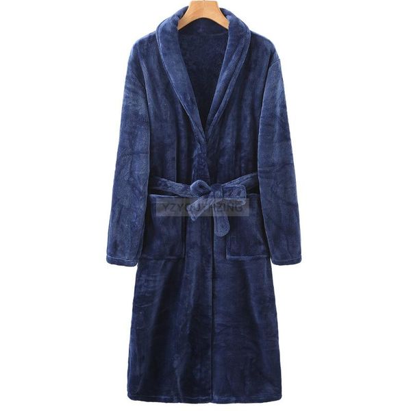 men's sleepwear flannel robe men bathrobe gown for lovers' loose nightgown casual lounge wear soft intimate lingerie home clothes, Black;brown
men's sleepwear flannel robe men bathrobe gown for lovers' loose nightgown casual lounge wear soft intimate lingerie home clothes, Black;brown