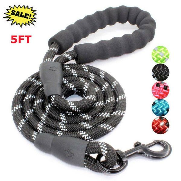 dog collars & leashes 5ft pet nylon rope leash slip lead strap adjustable traction collar training
dog collars & leashes 5ft pet nylon rope leash slip lead strap adjustable traction collar training
