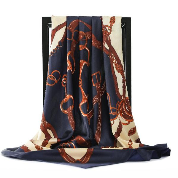 scarves large hijab for women fashion print silk satin scarf female 90cmx90cm square shawls head scarfs ladies, Blue;gray
scarves large hijab for women fashion print silk satin scarf female 90cmx90cm square shawls head scarfs ladies, Blue;gray