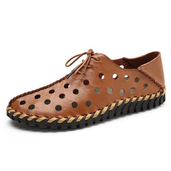 sandals cowcom men summer breathable porous korean-style trend soft-sole anti-slip outdoor men's casual shoes wjd, Black
sandals cowcom men summer breathable porous korean-style trend soft-sole anti-slip outdoor men's casual shoes wjd, Black