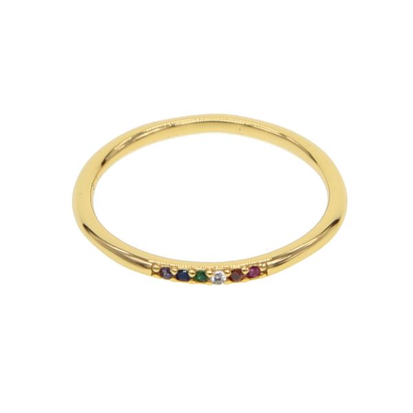 small fashion simple 925 sterling silver ring for women girl thin rainbow cz rings vintage minimal size 6-7, Slivery;golden
small fashion simple 925 sterling silver ring for women girl thin rainbow cz rings vintage minimal size 6-7, Slivery;golden