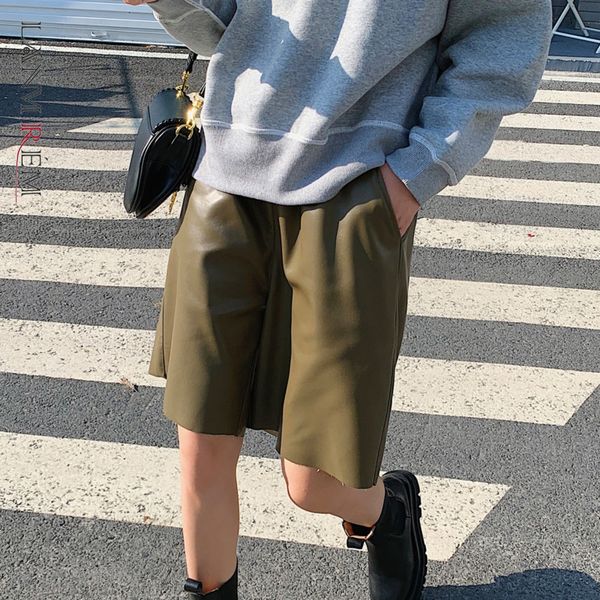 women's wide-leg five-point shorts arrivals high waist loose fit ladies fashion trend spring and summer 2e1874 210507, White;black
women's wide-leg five-point shorts arrivals high waist loose fit ladies fashion trend spring and summer 2e1874 210507, White;black