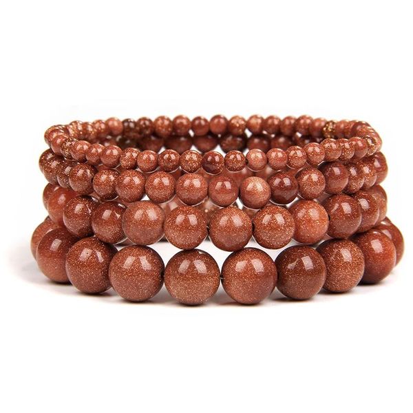 beaded, strands 4/6/8/10mm trendy natural gold sand bracelet round sandstone healing beads stretch charm for women men jewelry gifts, Black
beaded, strands 4/6/8/10mm trendy natural gold sand bracelet round sandstone healing beads stretch charm for women men jewelry gifts, Black