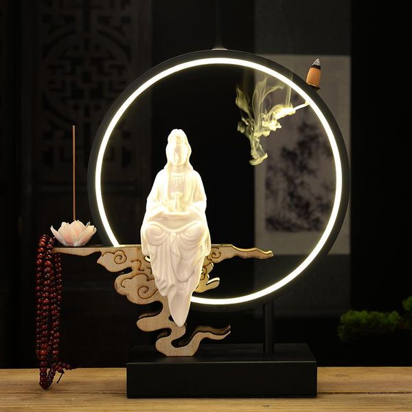 fragrance lamps indoor electric incense burner arabic style waterfall led light backflow bruciatore incenso holder
fragrance lamps indoor electric incense burner arabic style waterfall led light backflow bruciatore incenso holder