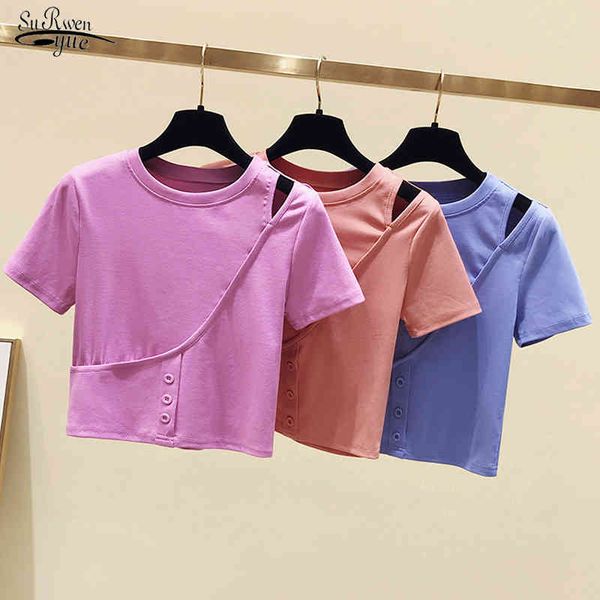 summer short sleeve cotton blouse women solid o-neck shirt pullover casual shirts for clothing 9551 210508, White
summer short sleeve cotton blouse women solid o-neck shirt pullover casual shirts for clothing 9551 210508, White