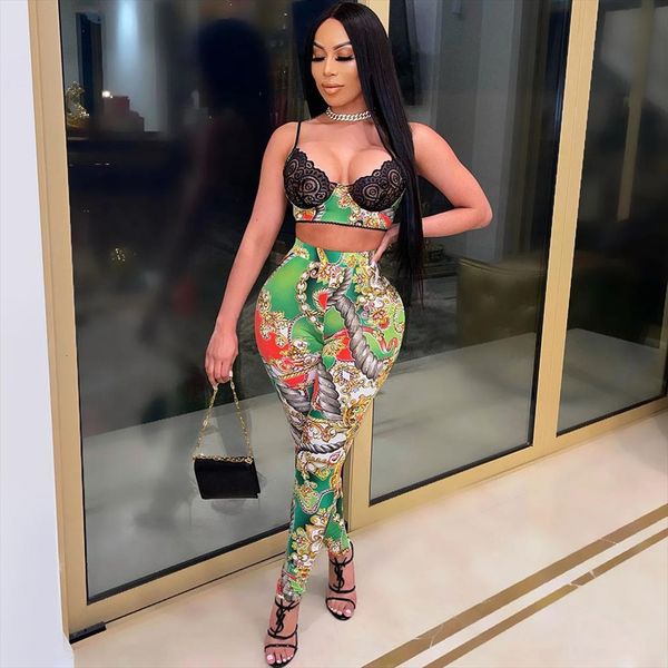 lace patchwork two womens pants piece outfits club wear co ord sets festival clothing print birthday night party matching, White
lace patchwork two womens pants piece outfits club wear co ord sets festival clothing print birthday night party matching, White