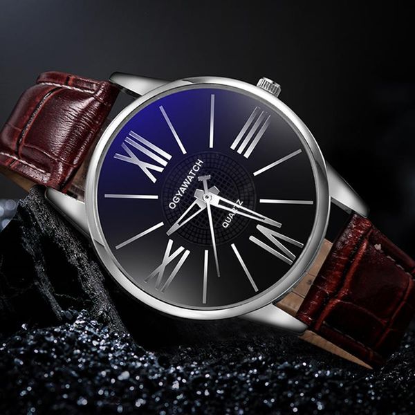wristwatches watch men creative luxury fashion leather strap quartz casual males sport business wrist clock relogio masculino, Slivery;brown
wristwatches watch men creative luxury fashion leather strap quartz casual males sport business wrist clock relogio masculino, Slivery;brown