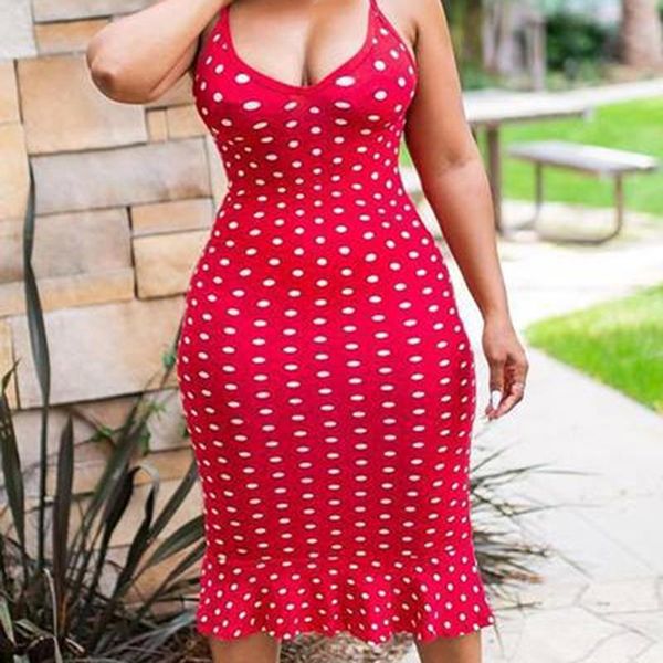 boho beach dresses vestidos summer sleeveless deep v neck ruffled hem strap polka dot print dress women party casual, Black;gray
boho beach dresses vestidos summer sleeveless deep v neck ruffled hem strap polka dot print dress women party casual, Black;gray