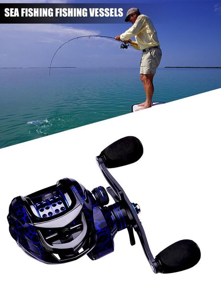 baitcasting reels pro beros reel 7.2:1 magnetic brake system 10 kg max drag lightweight fishing for sea
baitcasting reels pro beros reel 7.2:1 magnetic brake system 10 kg max drag lightweight fishing for sea