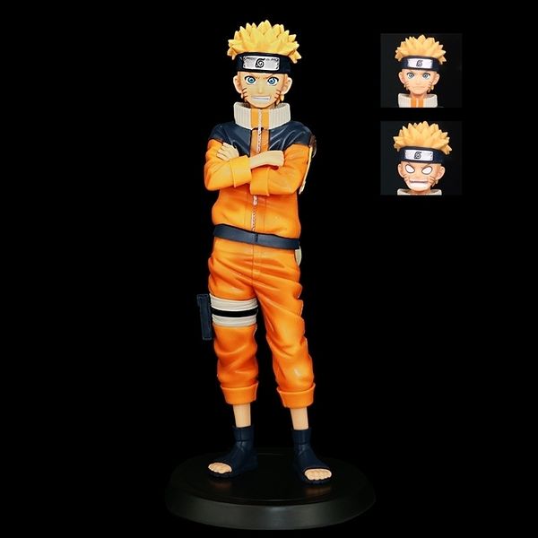 version face changing childhood naruto group vertical boxed hand-made doll