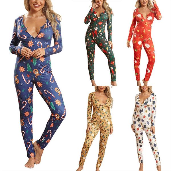 winter xmas pajamas v neck women jumpsuits long sleepwear adults christmas tree print one piece kigurumi pijamas pjs, Black;white
winter xmas pajamas v neck women jumpsuits long sleepwear adults christmas tree print one piece kigurumi pijamas pjs, Black;white