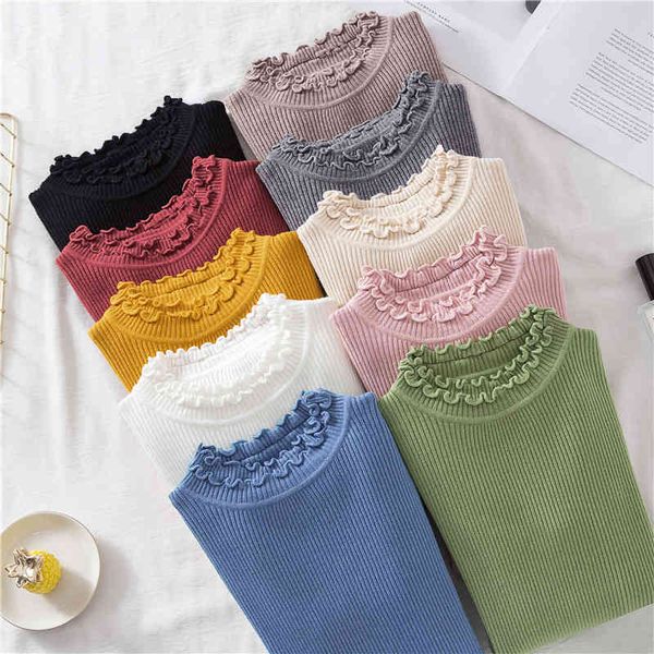 women's sweaters shintimes fall winter fashion slim women turtleneck ruched woman high elastic solid knitted pullovers k25q, White;black
women's sweaters shintimes fall winter fashion slim women turtleneck ruched woman high elastic solid knitted pullovers k25q, White;black