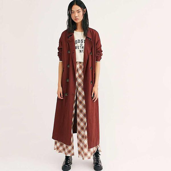 women's trench coats x-long cotton and linen clothing female autumn winter large size loose double-breasted cardigan coat for women run, Tan;black
women's trench coats x-long cotton and linen clothing female autumn winter large size loose double-breasted cardigan coat for women run, Tan;black