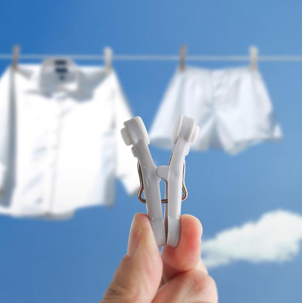 clothing & wardrobe storage 20pcs multi-purpose plastic windproof quilt clothes clip laundry drying pins towel clamp household clothespins
clothing & wardrobe storage 20pcs multi-purpose plastic windproof quilt clothes clip laundry drying pins towel clamp household clothespins