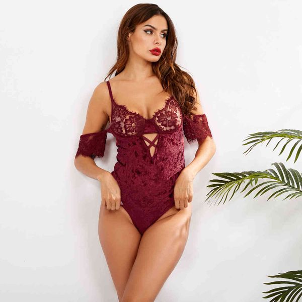 lingerie 2021 modena autumn women's veet off shoulder 10292, Black;white