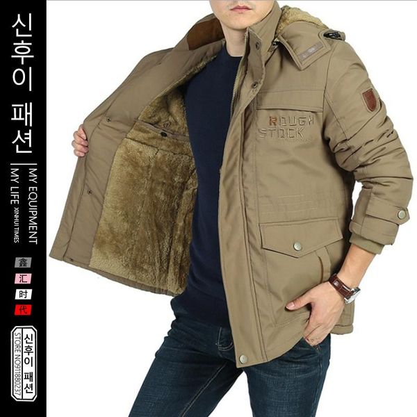 men's down & parkas -20 degree thick padded parka winter jacket fashion hooded coat male multi-pocket warm outerwear plus size 6xl men, Black
men's down & parkas -20 degree thick padded parka winter jacket fashion hooded coat male multi-pocket warm outerwear plus size 6xl men, Black