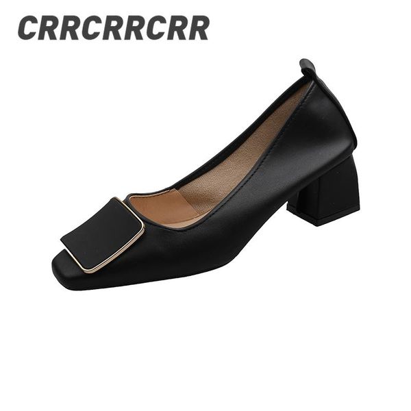 dress shoes crrcrrcrr woman shallow slip-on party square heel pumps female breathable summer loafers ladies handmade classics high heels, Black
dress shoes crrcrrcrr woman shallow slip-on party square heel pumps female breathable summer loafers ladies handmade classics high heels, Black