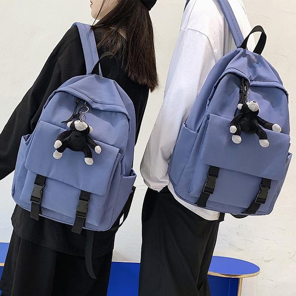 backpack large capacity students teenagers simple fashion boys' and girls' schoolbags nylon waterproof travel bag
backpack large capacity students teenagers simple fashion boys' and girls' schoolbags nylon waterproof travel bag