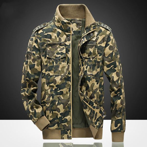 men's jackets 2021 camouflage military jacket men autumn slim fit cotton camo army coat masculino outdoor plus size 6xl, Black;brown
men's jackets 2021 camouflage military jacket men autumn slim fit cotton camo army coat masculino outdoor plus size 6xl, Black;brown