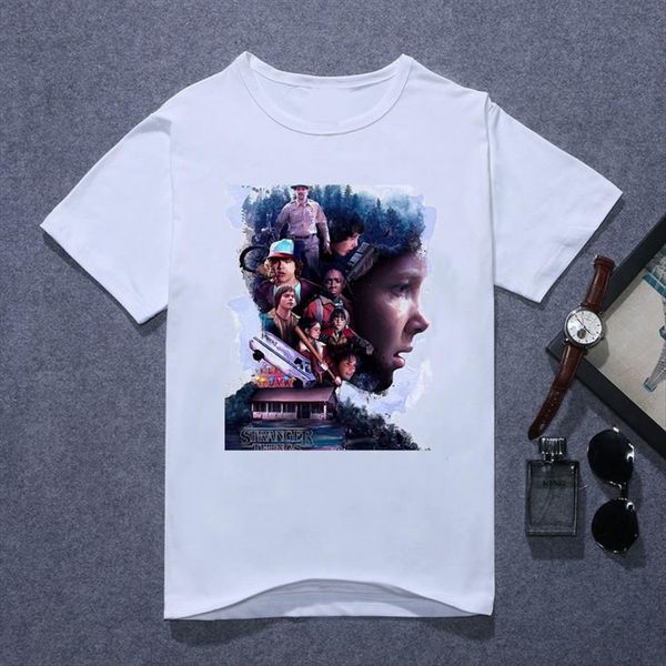 stranger things 3 eleven womens gothic summer clothing hip hop streetwear funny geek tee, White
stranger things 3 eleven womens gothic summer clothing hip hop streetwear funny geek tee, White