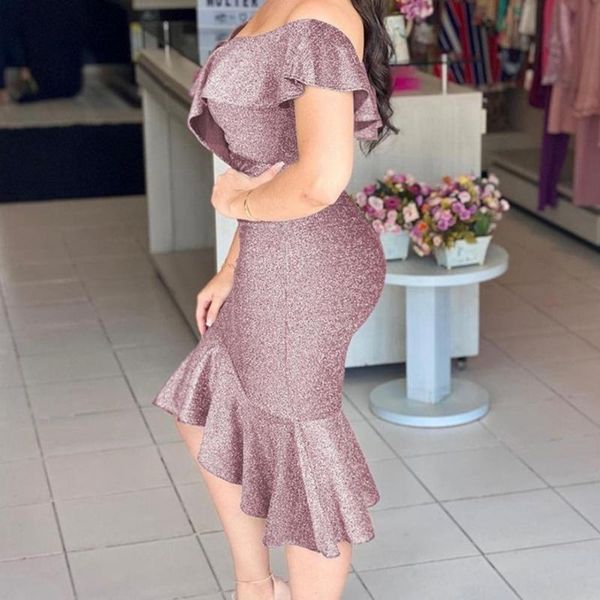 casual dresses off shoulder strapless ruffles dress for formal occasion, Black;gray
casual dresses off shoulder strapless ruffles dress for formal occasion, Black;gray