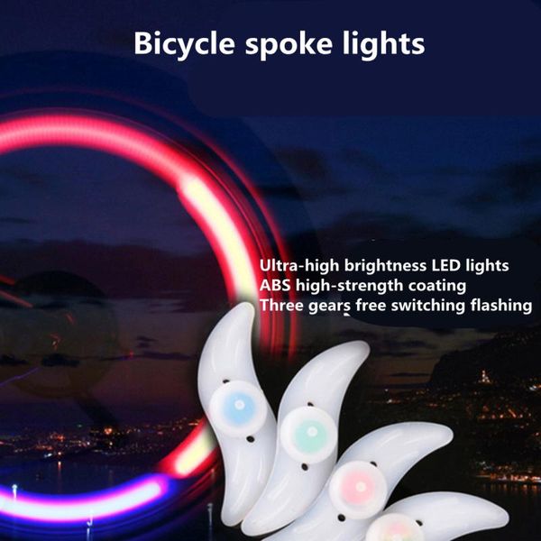 pcs bicycle light s-type wheels night safety wheel riding wire willow leaf warning spokes accessories bike lights
pcs bicycle light s-type wheels night safety wheel riding wire willow leaf warning spokes accessories bike lights