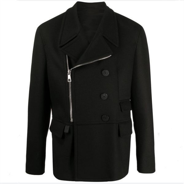 men's wool & blends woolen coat autumn and winter youth tweed short loose thickened casual, Black
men's wool & blends woolen coat autumn and winter youth tweed short loose thickened casual, Black