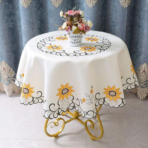 premium white round table cloth with hollow lace home retro nordic style polyester tablecloth dinning cover decor
premium white round table cloth with hollow lace home retro nordic style polyester tablecloth dinning cover decor