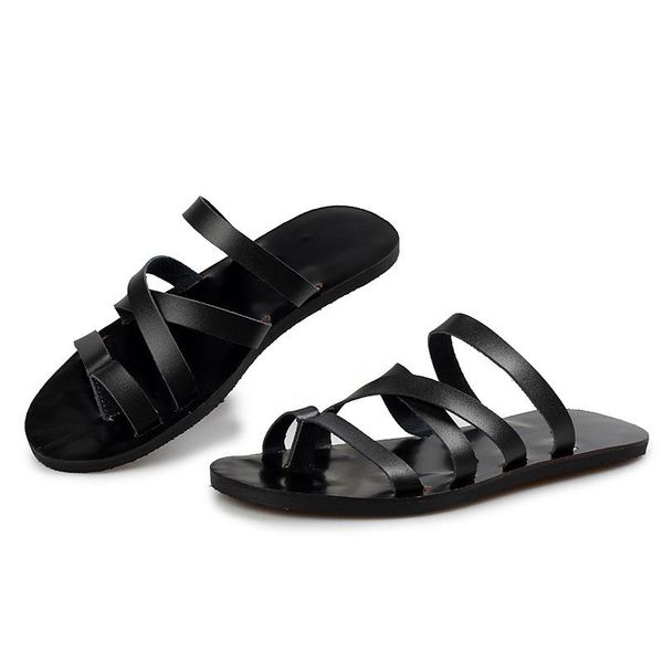 slippers men leisure leather slipper narrow bands moccasin holiday guys beach shoes outdoor flip flops, Black
slippers men leisure leather slipper narrow bands moccasin holiday guys beach shoes outdoor flip flops, Black