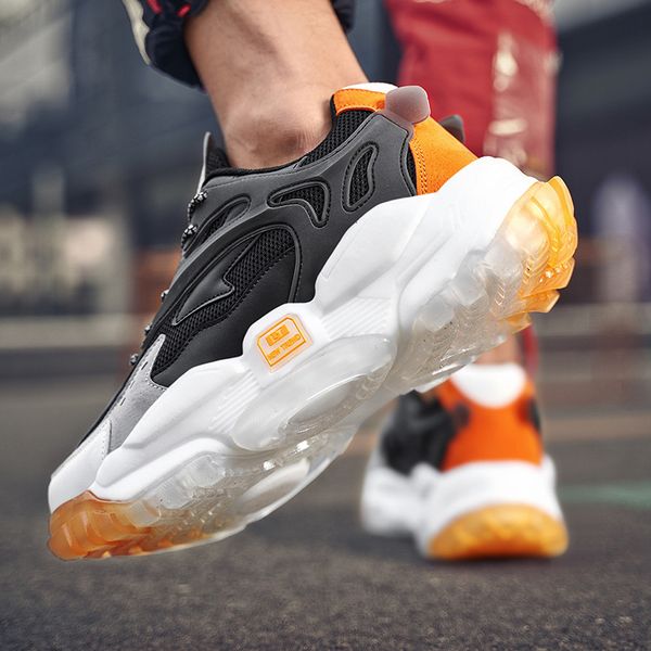 464748 size mens shoes 2021 spring new popcorn bottom dad shoes ins trend light running casual sports shoes men, Black;white
464748 size mens shoes 2021 spring new popcorn bottom dad shoes ins trend light running casual sports shoes men, Black;white