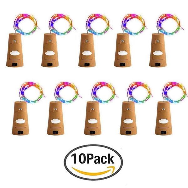 strips 10pcs led wine bottle light 2m/6.7ft 20leds cork shape string fairy lamp 5 colors flicker wedding party battery-powered
strips 10pcs led wine bottle light 2m/6.7ft 20leds cork shape string fairy lamp 5 colors flicker wedding party battery-powered