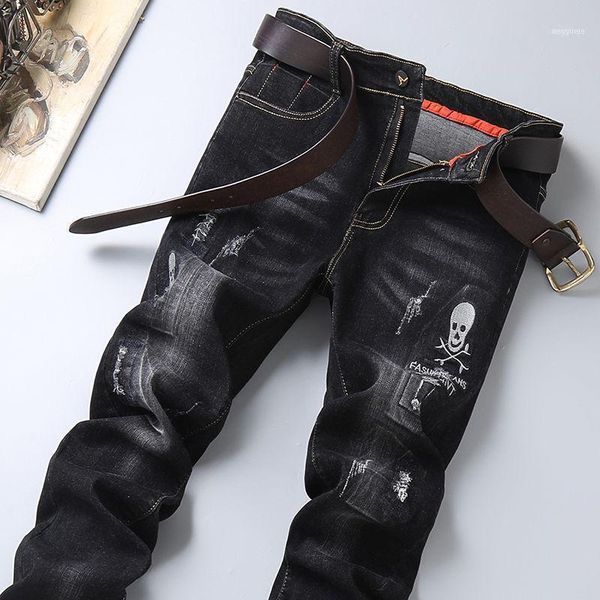men's jeans winter plus velvet thick black slim stretch pants young boys casual long pants1, Blue
men's jeans winter plus velvet thick black slim stretch pants young boys casual long pants1, Blue