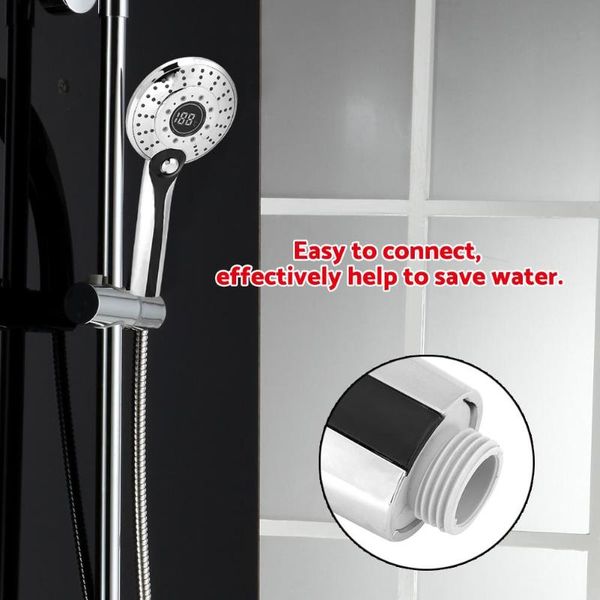 bathroom shower heads digital led head w/ 3-color temperature controller handheld silver electroplating light 3 spraying modes
bathroom shower heads digital led head w/ 3-color temperature controller handheld silver electroplating light 3 spraying modes