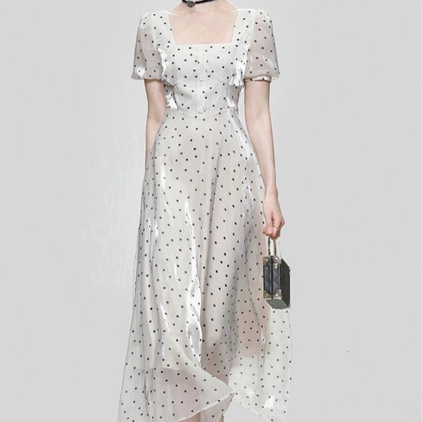 casual dresses french polka dot vintage summer women fashion square collar sleeve sweet elegant boho beach party long es 194f, Black;gray
casual dresses french polka dot vintage summer women fashion square collar sleeve sweet elegant boho beach party long es 194f, Black;gray