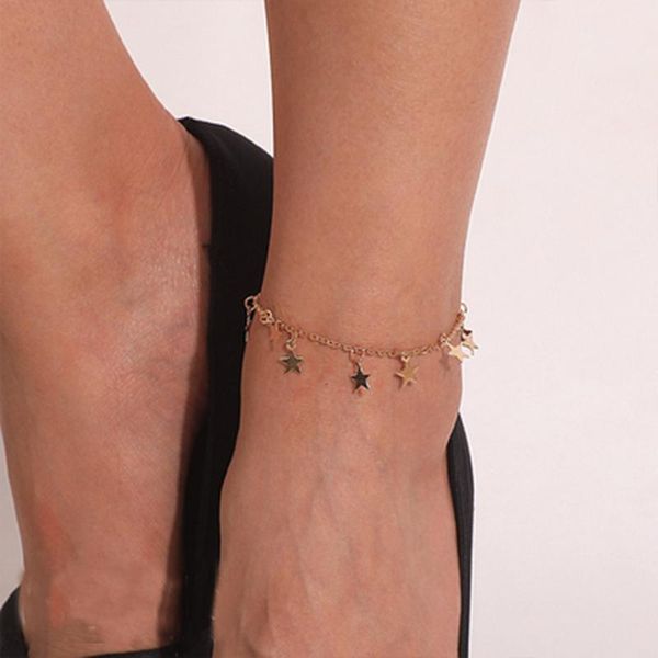 charm bracelets 2021 bohemia anklet foobracelet for women girls simple beach footwear sandals anklets boho style party summer jewelry, Golden;silver
charm bracelets 2021 bohemia anklet foobracelet for women girls simple beach footwear sandals anklets boho style party summer jewelry, Golden;silver