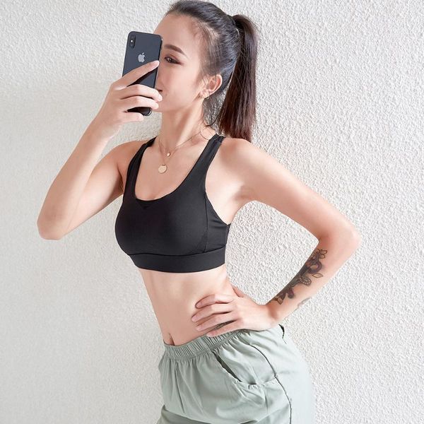 gym clothing seamless sports bra sport bh brassiere women shockproof yoga gathered back vest padded sexy, White;black
gym clothing seamless sports bra sport bh brassiere women shockproof yoga gathered back vest padded sexy, White;black