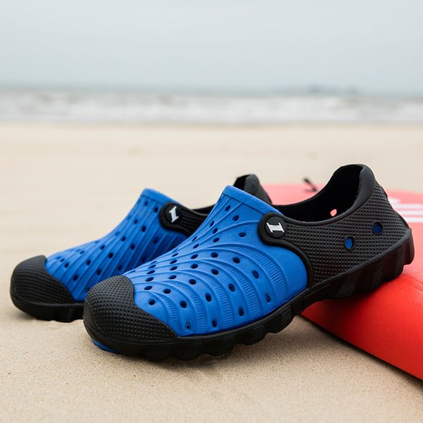 summer flat mens sandals rubber comfortable hole beach shoes man light outdoor garden shoes men large size 46 zandalias hombre, Black
summer flat mens sandals rubber comfortable hole beach shoes man light outdoor garden shoes men large size 46 zandalias hombre, Black