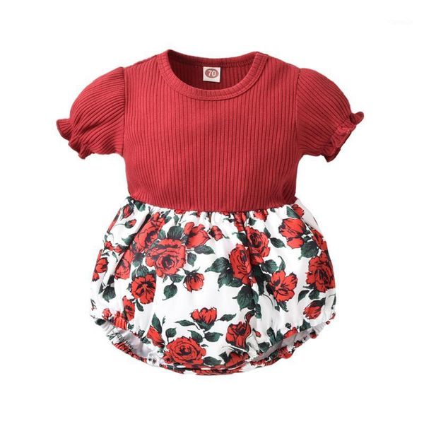 rompers 2021 toddler short-sleeved bodysuit flower print pattern ruff decoration little princess summer clothing born girl sunsuit, Blue
rompers 2021 toddler short-sleeved bodysuit flower print pattern ruff decoration little princess summer clothing born girl sunsuit, Blue