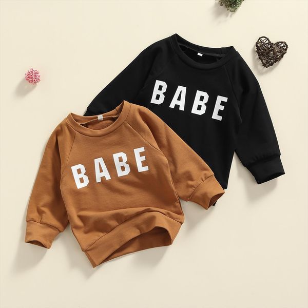 autumn infant baby boys girls sweatshirt 0 3y letter printed long sleeve pullover causal 2 color, Black
autumn infant baby boys girls sweatshirt 0 3y letter printed long sleeve pullover causal 2 color, Black