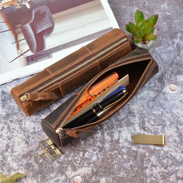 pencil bags genuine leather pen case holder protective carrying box bag storage container for fountain ballpoint pouch school
pencil bags genuine leather pen case holder protective carrying box bag storage container for fountain ballpoint pouch school