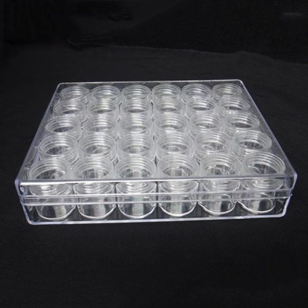 clear plastic bead storage containers set with 30 pieces jars nail art accessory box bottles lid for diy manicure kits
clear plastic bead storage containers set with 30 pieces jars nail art accessory box bottles lid for diy manicure kits