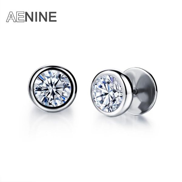 stud aenine luxury round cubic zirconia earrings 316l stainless steel classic earring jewelry for women brincos oge325, Golden;silver
stud aenine luxury round cubic zirconia earrings 316l stainless steel classic earring jewelry for women brincos oge325, Golden;silver
