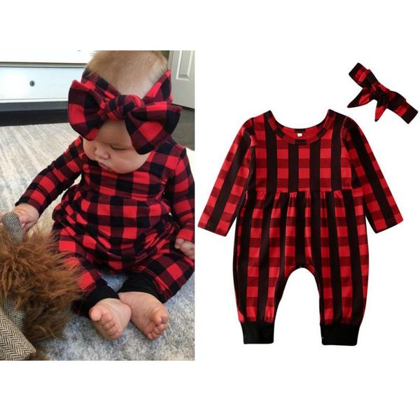 clothing sets christmas baby jumpsuit 0-18m casual autumn wear girls plaid long-sleeves jumpsuits with bowknot hairband xmas girl outfits, White
clothing sets christmas baby jumpsuit 0-18m casual autumn wear girls plaid long-sleeves jumpsuits with bowknot hairband xmas girl outfits, White