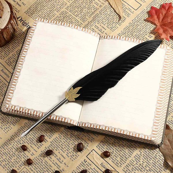 fountain pens 5 colors vintage quill dip pen feather oblique calligraphy chancery fancy font college/birthday/school gift
fountain pens 5 colors vintage quill dip pen feather oblique calligraphy chancery fancy font college/birthday/school gift