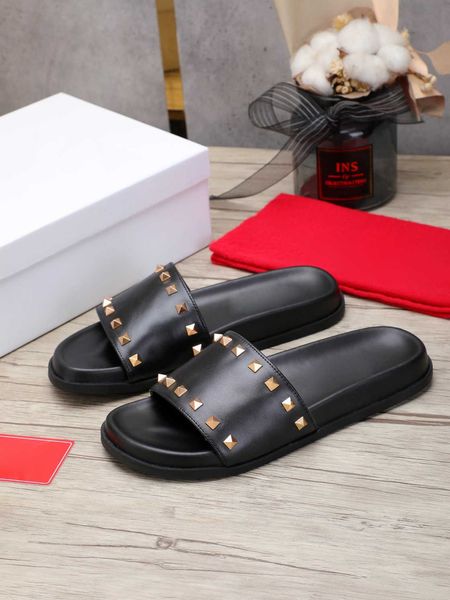 factory rivet cool slippers women's tide brand versatile waterproof bathing beach slippers women zlh, Black
factory rivet cool slippers women's tide brand versatile waterproof bathing beach slippers women zlh, Black